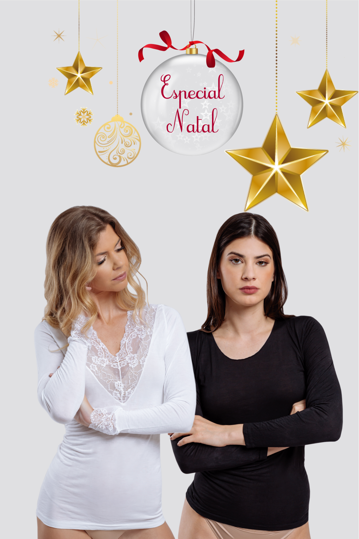Pack Camisola Flora Modal & Camisola Básica Modal