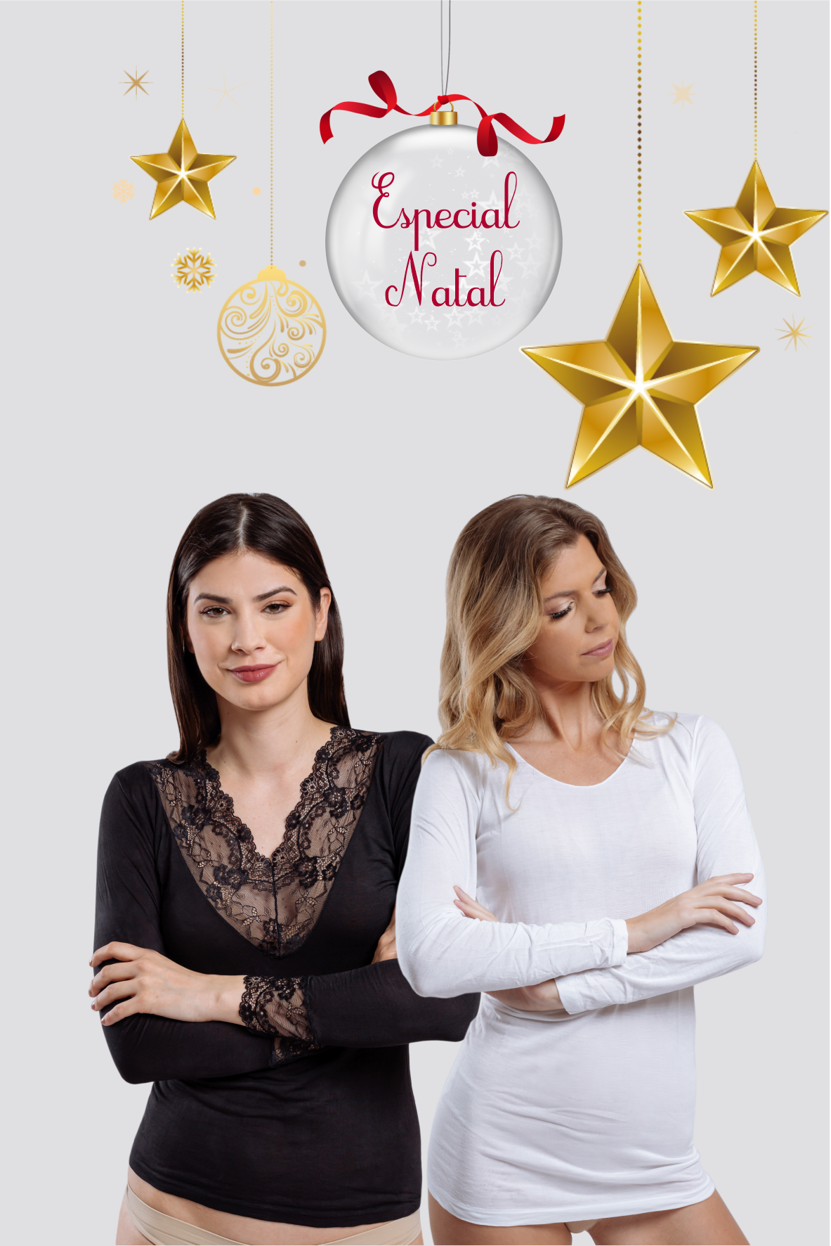 Pack Camisola Flora Modal & Camisola Básica Modal