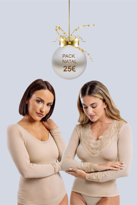 Pack 25€- Camisola Adelfa + Camisola Soft Touch (Oferta embalagem de Natal)