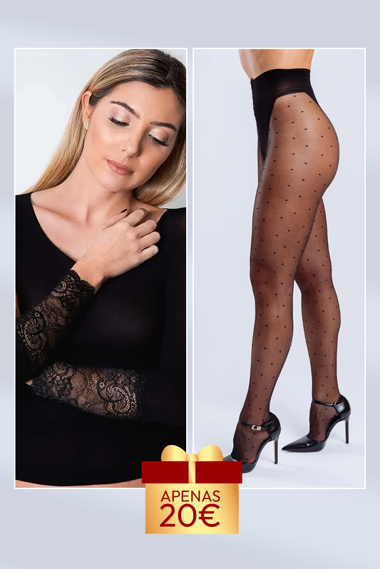 Pack Camisola Bonina + Collants Dots