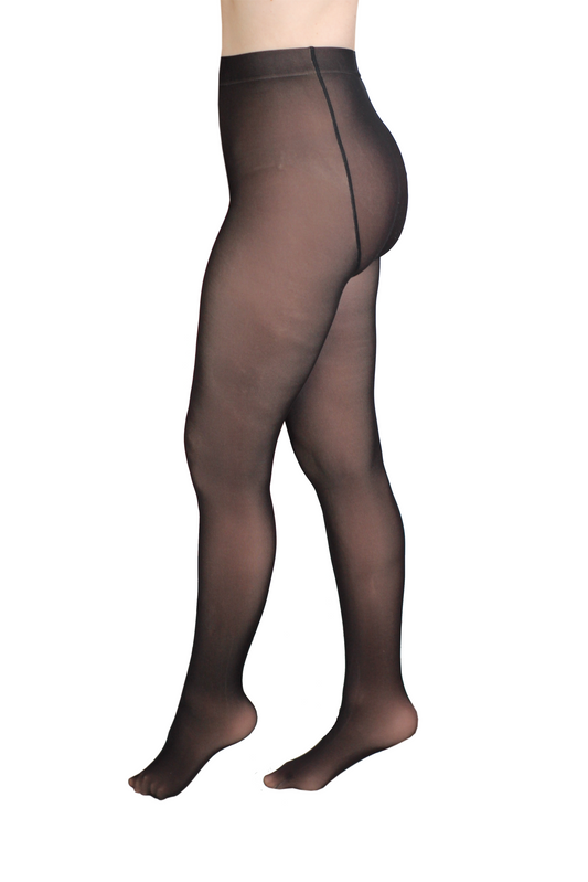 Collants Térmicos efeito transparente 500 Den